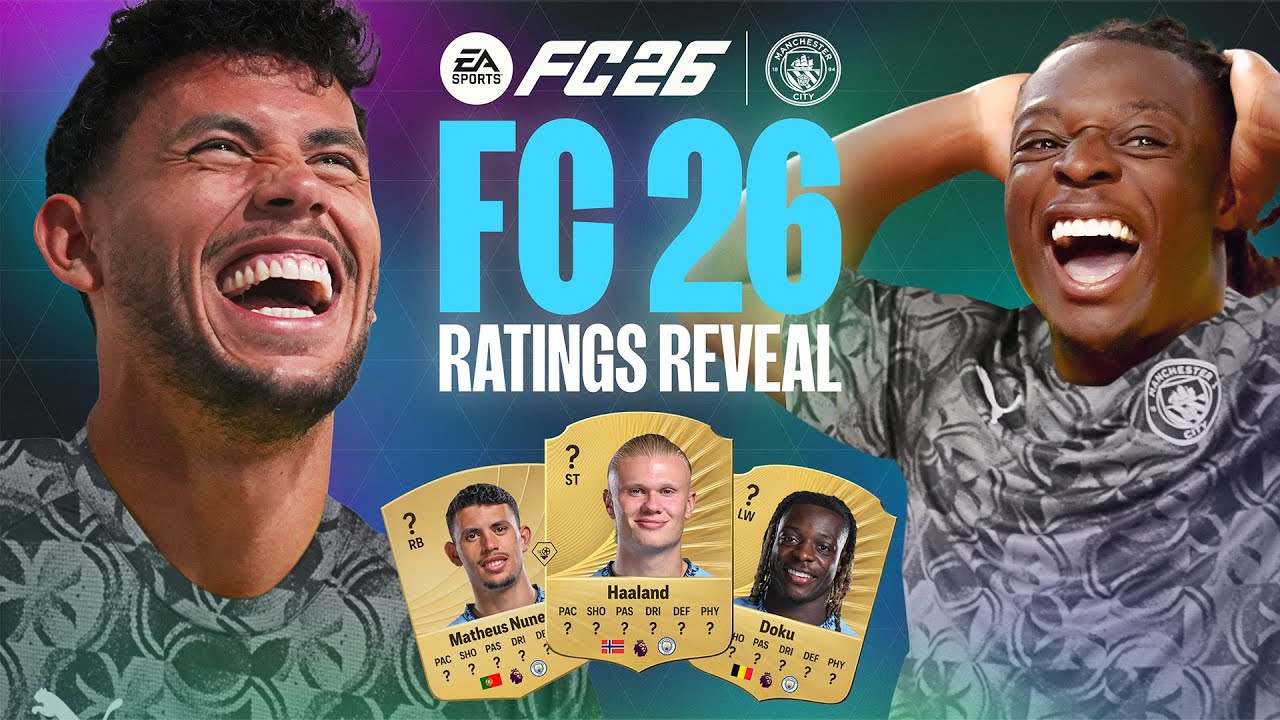 Man City FC 26 Ratings Revealed! | Who The FC? Doku, Trafford, Nunes & Lewis are 😤