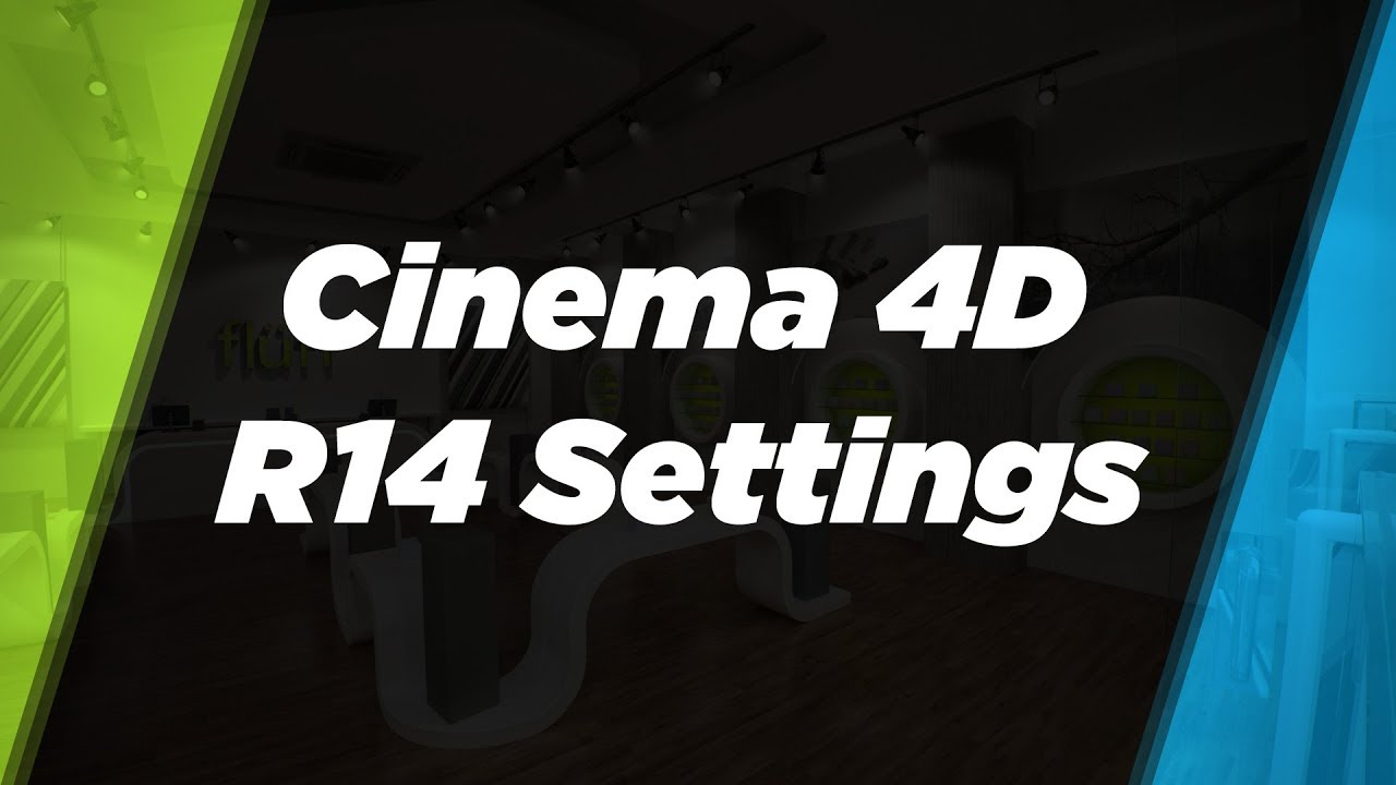 Which Settings to Change in CINEMA 4D - YouTube