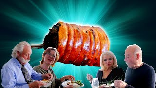 Dutch Uncles And Aunties Try LECHON BELLY For The First Time !!