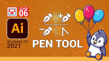 Adobe Illustrator CC 2021: Pen Tool | Graphic Design | Hindi Tutorial