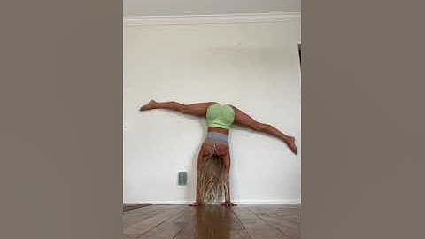 Side bending in Handstands