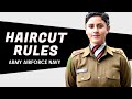 Do Girls Cut Their Hair In Army, Navy and Air Force? - Armed Forces Haircut Rules