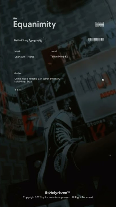 Story WA IG fullscreen terbaru 2022‼ EQUANIMITY 🍂