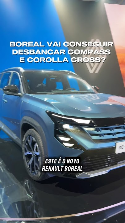 NOVO RENAULT BOREAL! #Shorts