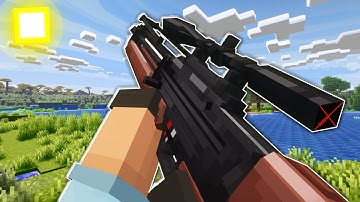 The Best Minecraft Military Weapon mod was JUST released | Vic