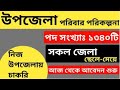 উপজেলা পরিবার পরিকল্পনা চাকরি সার্কুলার ২০২২৯ নভেম্বর, ২০২২
