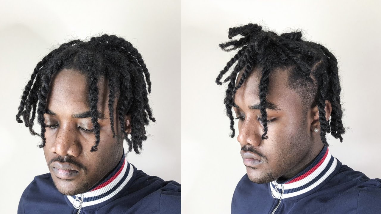 How To Two Strand Twist Playboi Carti Ian Connor Inspired Black Mens Hairstyles