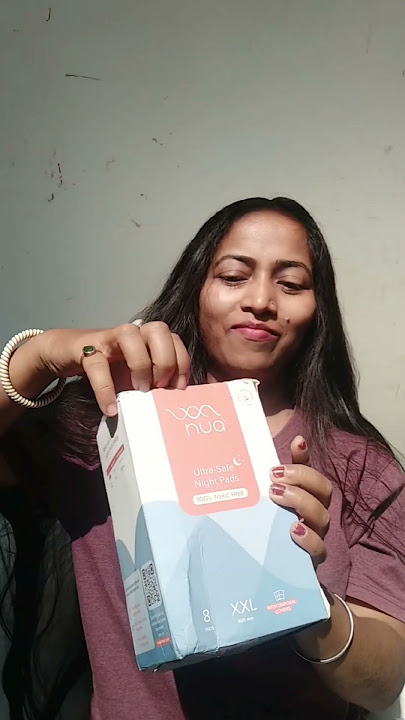 Nua *sanitary pads* review #nua #nuawomen #sanitarypad #periods #periodproducts #hygiene #shorts