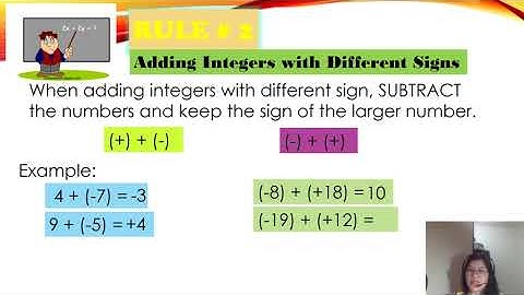 How to add integers using algebra tiles?