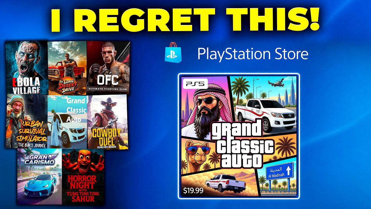 I Bought SCAM Games on the PlayStation Store… Were They Really That Bad??
