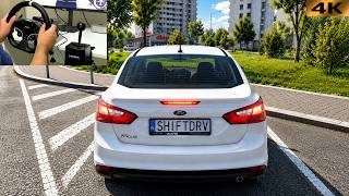 Ford Focus III 2.0L- BeamNG.drive- Moza R5 Steering Wheel- Realistic POV Driving