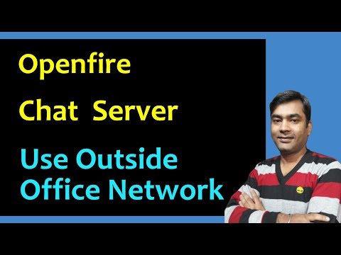 Openfire - Chat Server in Linux - Port Forwarding - Sonicwall Firewall Part-2 (2018)