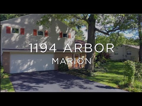 1194 ARBOR LN, Marion, OH home video tour
