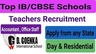 TOP THREE PRIVATE SCHOOL VACANCIES|| ALL SUBJECTS, Accountant, Office Staff| Apply from any State|