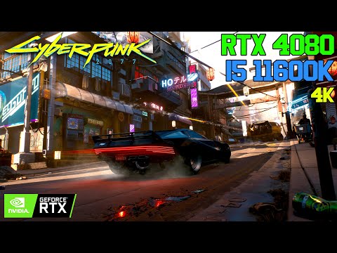 Cyberpunk 2077 | RTX 4080 16GB ( 4K ULTRA Settings Ray Tracing ON )  DLSS ON