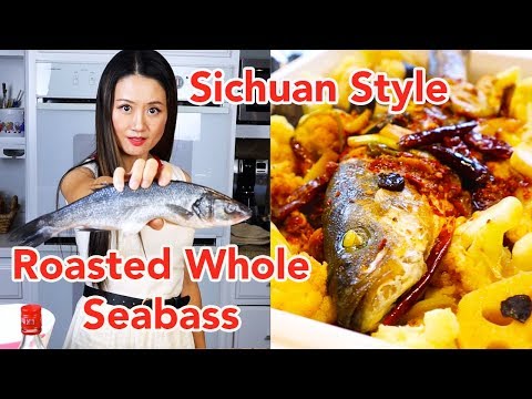 how-to-make-roasted-sea-bass-whole-fish--spicy-sichuan-style-recipe