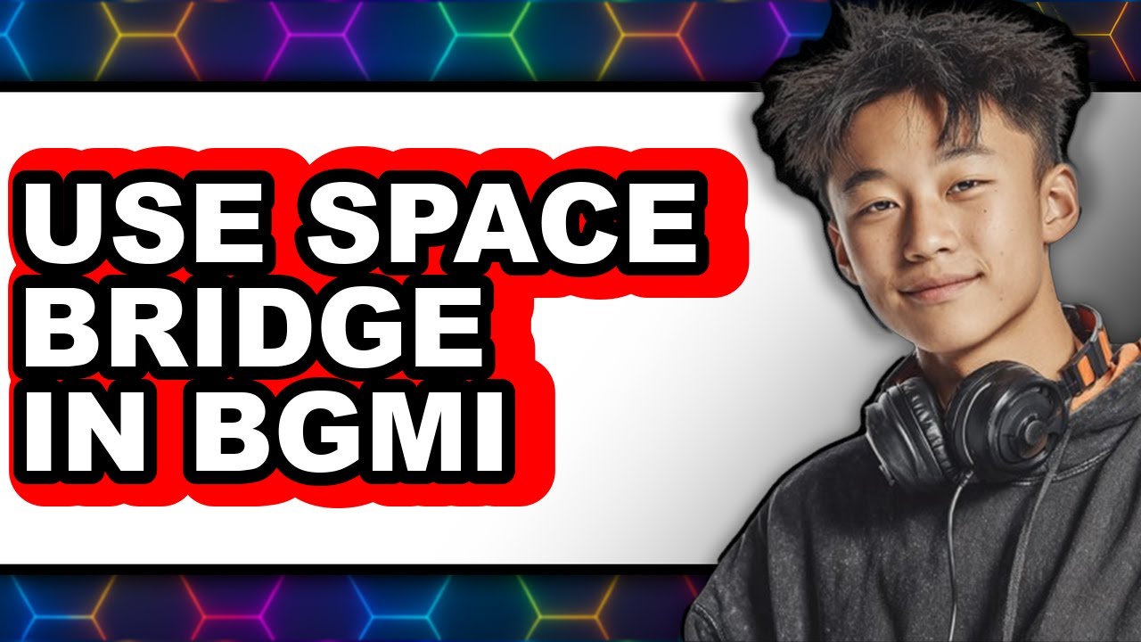 How to Use Space Bridge in Bgmi (easy Method)