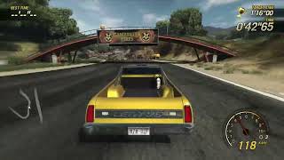 Famous flat-out ultimate carnage collector's edition Time Trail River bay Circuit 1 Profile