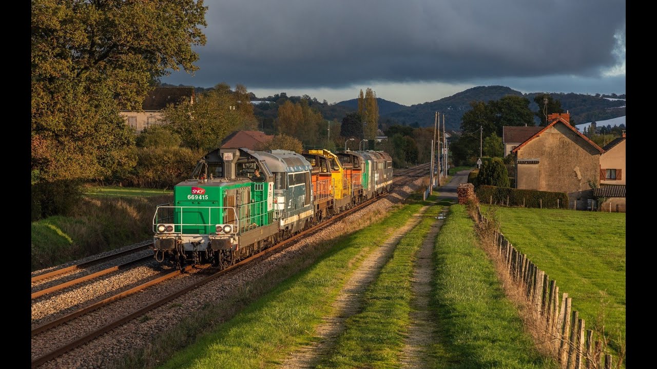 Les trains de fin d'année sur Nevers - Chagny