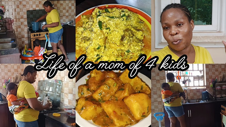How l manage my home as a mom of 4 kids without help/ cooking egwusi soup and more  #momlife #vlogs