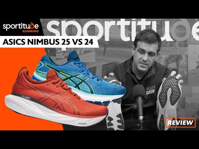 Asics Gel Nimbus 25 vs 24 Comparison Shoe Review 2023