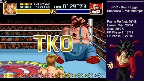 Bear Hugger 29"73 (Current Super Punch Out!! Superless WR) - Jake3410