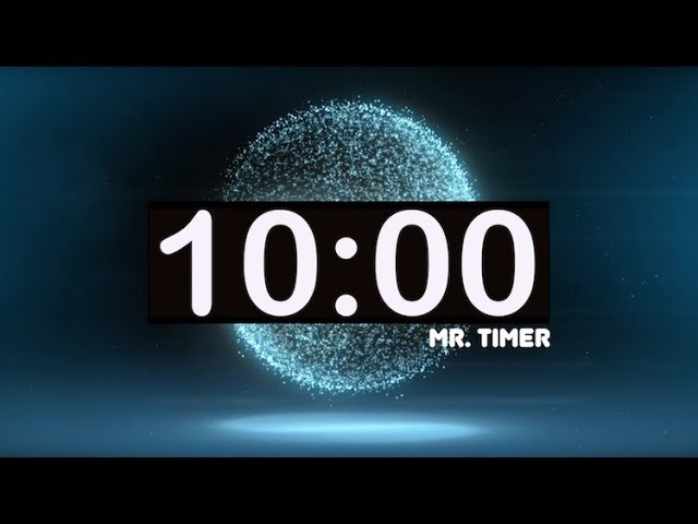 10 Minute Timer with Music for Kids! Best, Calm, Relaxing, Soft, Peaceful Countdown Music Timer! class=