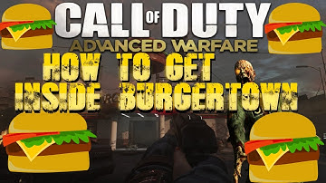 EXO ZOMBIES - "INFECTION" HOW TO GET INSIDE "BURGER TOWN"