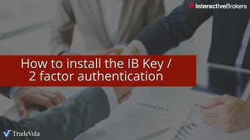 How to install the IB Key / 2 factor authentication