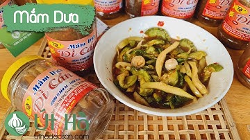 Mắm Dưa Dì Cẩn Đà Nẵng Giòn Ngon Hương Vị Đậm Đà Vị Ngon Khó Cưỡng