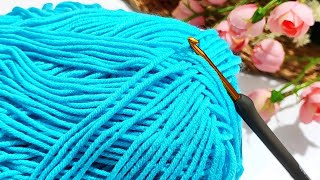 Unusual crochet pattern! 👌 Only 2 rows / Now I'll Teach You! Crochet