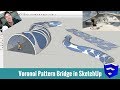 Modeling a Voronoi Bridge in SketchUp!