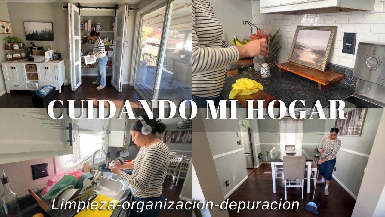 DISFRUTANDO EL CUIDAR DE MI HOGAR 🥰🏡| LIMPIEZA , DEPURACIÓN Y ORGANIZACIÓN | TODO EL DÍA LIMPIANDO 