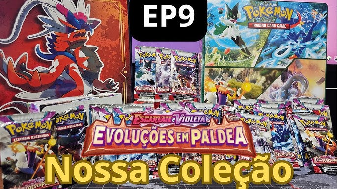 Box 36 Booster Cards/Cartas Pokémon EV2 TCG Estampas Ilustradas