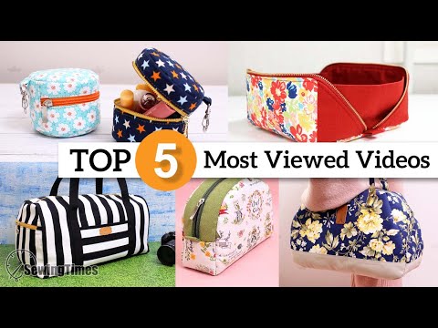 Çanta ve Poşet Nasıl Yapılır? TOP 5 [sewingtimes] VIDEOS