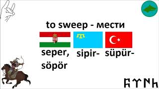 Hungarian & Turkic languages similarities - Macarlar Türk mü? Венгры тюрки magyar török Testvériség