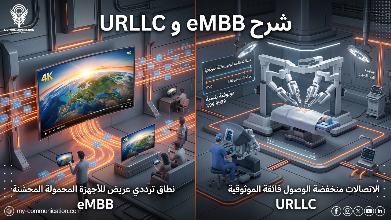 Embb Satellite حقيقة 5G: ما ورائها؟ شرح eMBB و URLLC - YouTube
