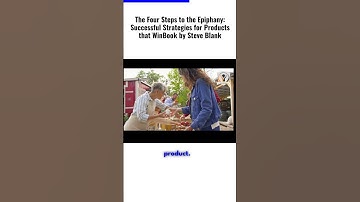 The Four Steps to the Epiphany  Successful Strategies for Products that WinBook by Steve Blank