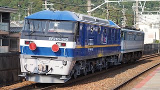 【増える桃太郎】EF210-343 甲種輸送
