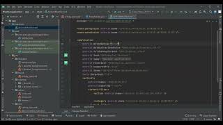 Weather Application Android Studio screenshot 1