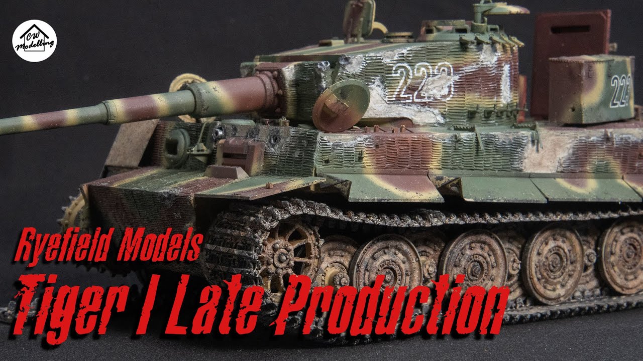 The Abandoned Tiger - Ryefield Models 1/35 Tiger Tank I Late Production - 1/35 diorama