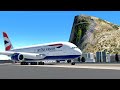 Impossible landing AIRBUS A380 at MADEIRA International Airport | X-Plane 11