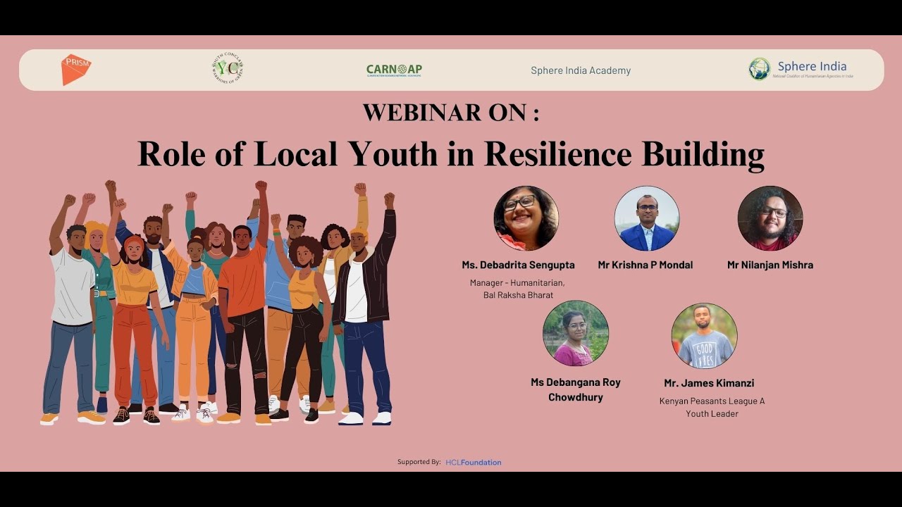 Role of Local Youth in Resilience Building - YouTube