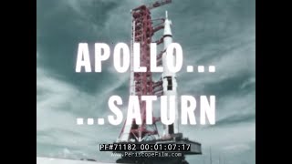 NASA HISTORIC FILM APOLLO / SATURN \