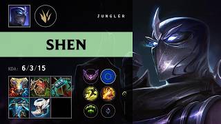 Shen Jungle vs Lee Sin - EUW Master Patch 26.15