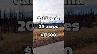 20 acres in California for $17,500. #california #fyp #shorts #foryou #usa #land #property #daily #fy