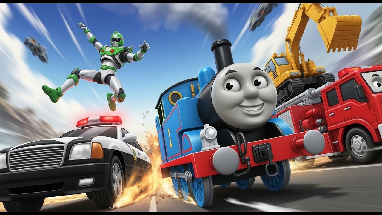 Ultimate Toy Adventures: Trains, Trucks & Heroes!