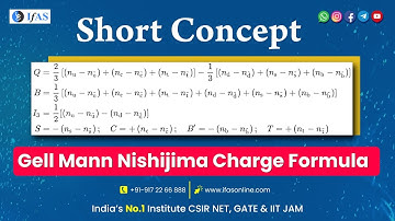 Unveiling the Secrets of the Gell Mann Nishijima Charge Formula | IFAS