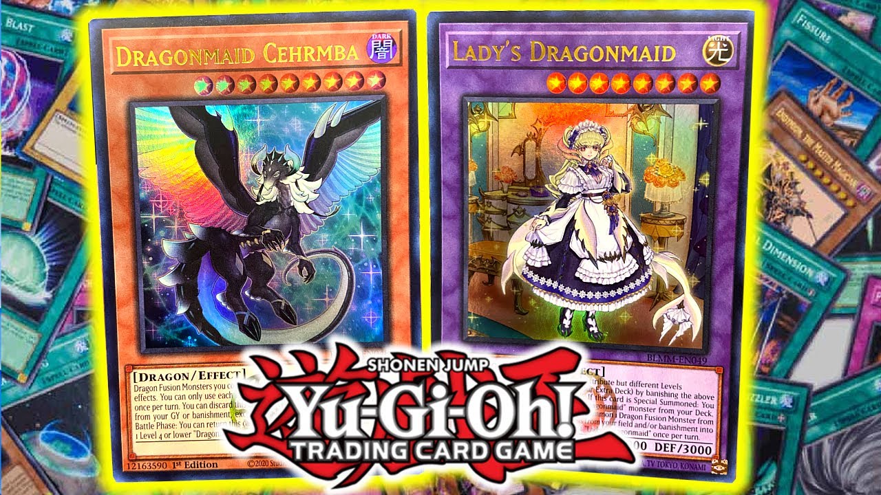 NEW! Yu-Gi-Oh! Dragonmaid Deck Profile Featuring Battles of Legend: Monster  Mayhem Cards!