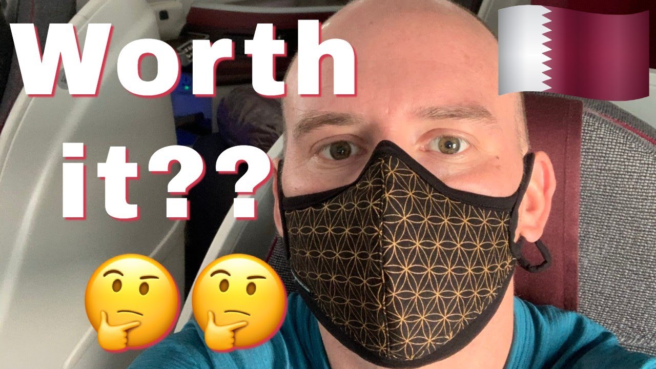 Qatar A350 QSuite Flight Review ✈️ 😷 during Covid-19 (& 787 Business Class)